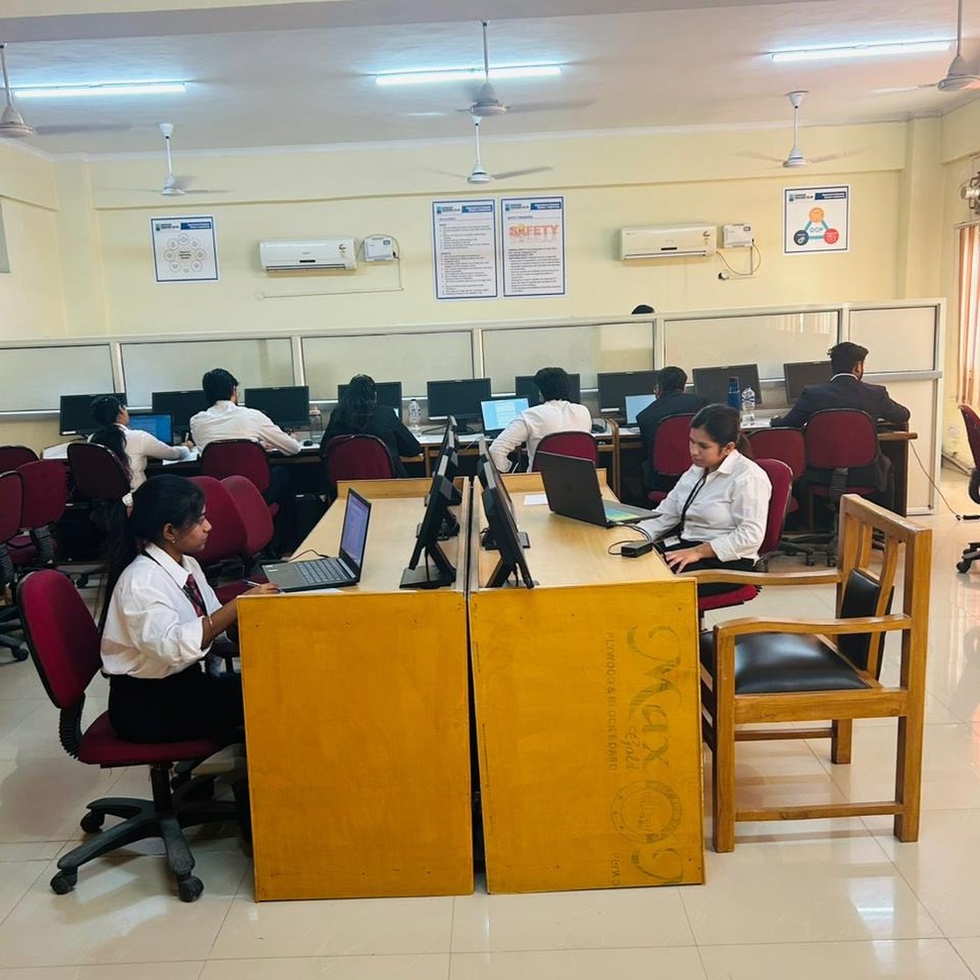 CGC Landran students attending Zestminds placement drive in 2024