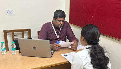 Zestminds campus placement drive at CGC Landran in April 2024