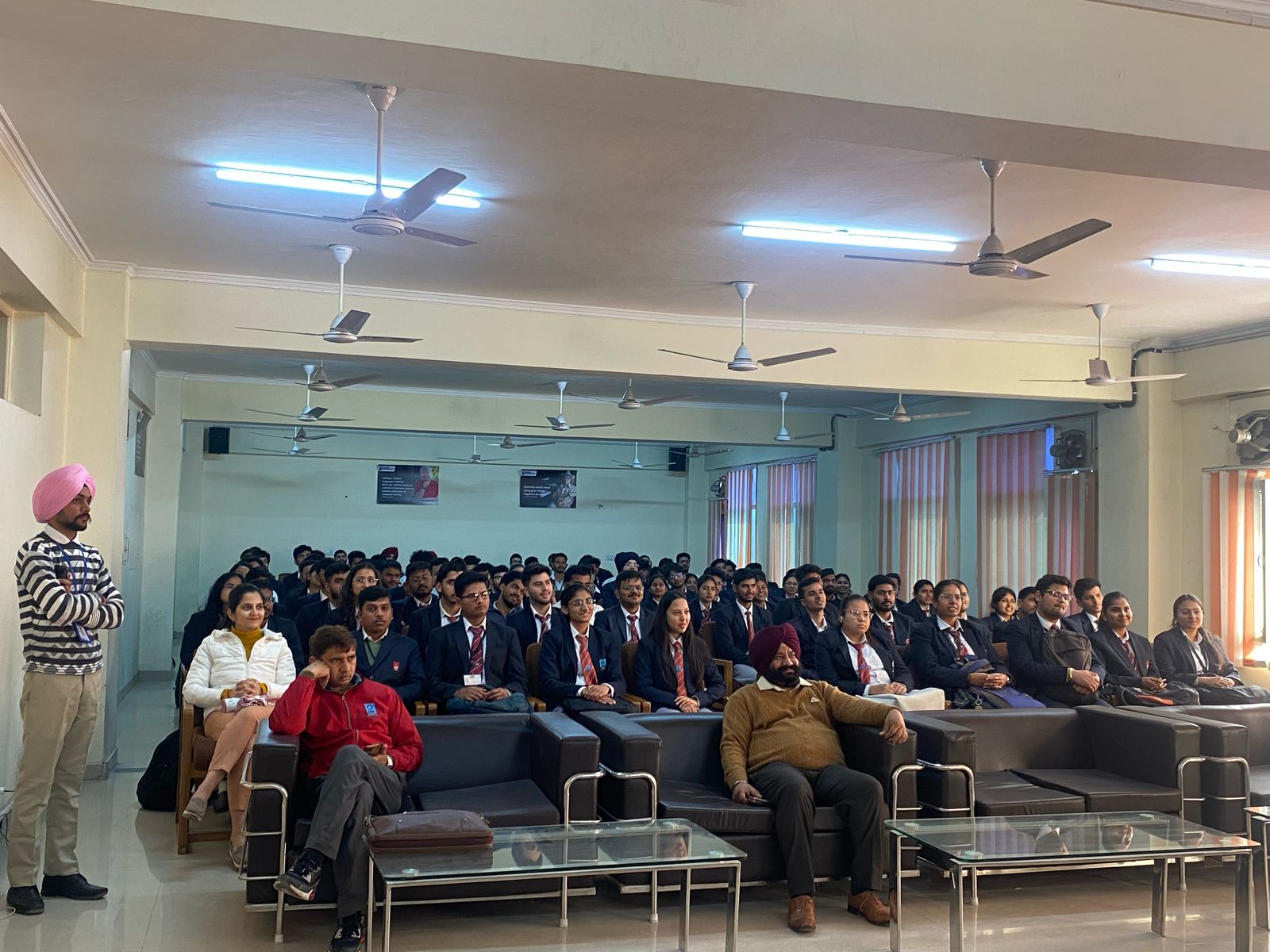 Zestminds campus hiring interaction with students at CGC Landran in 2025