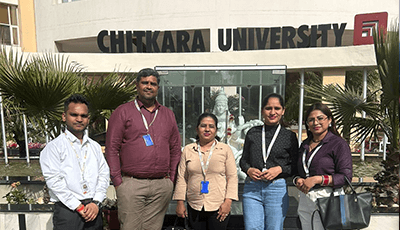 Zestminds campus hiring visit at Chitkara University