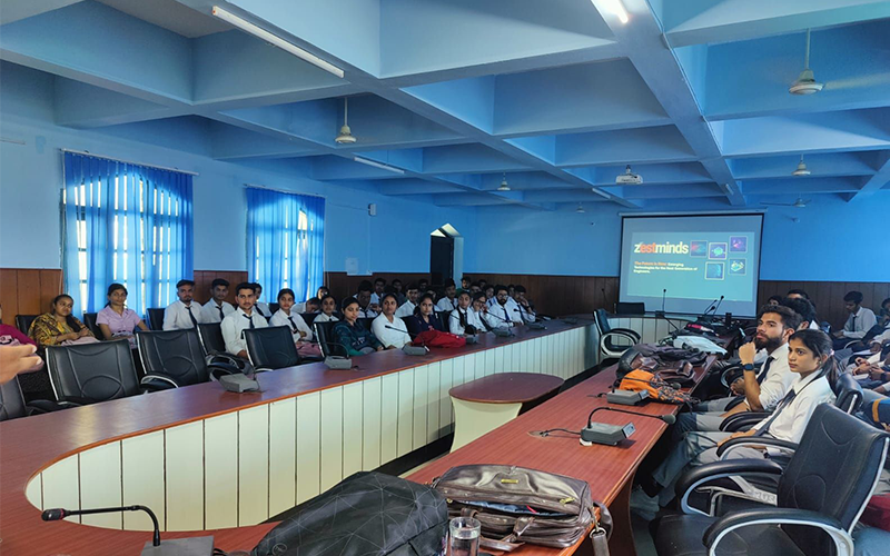 Zestminds Technologies campus visit at Govt College Dhaliara Himachal Pradesh