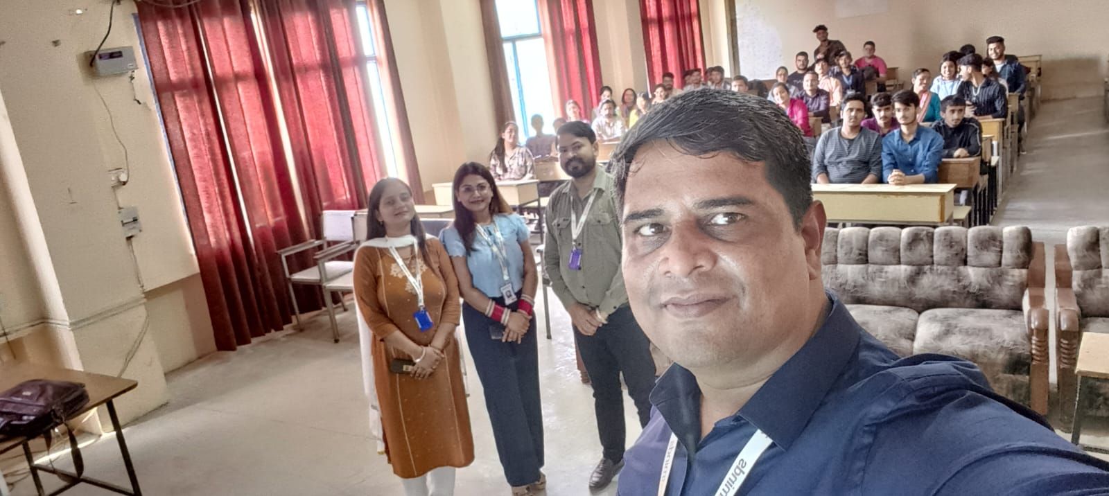 Zestminds seminar on Machine Learning and technology careers at HIET campus