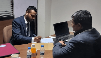 LPU students attending interview interaction with Zestminds Technologies