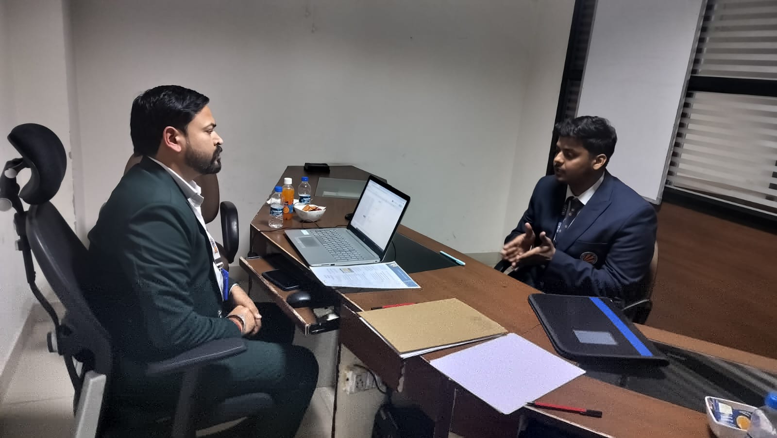 College placement drive and technical screening session by Zestminds