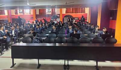 Zestminds technology career session with students at Lovely Professional University