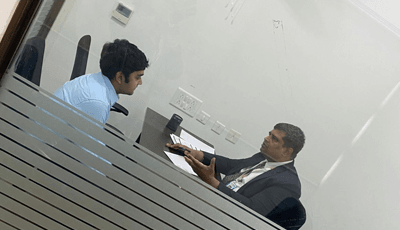 Zestminds Technologies interview session with PEC students