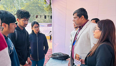 Zestminds internship awareness session with students at Thapar University