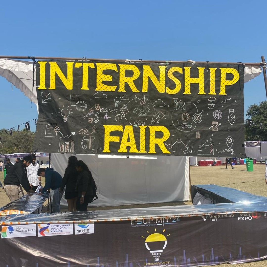 Zestminds Technologies internship fair at Thapar Institute of Engineering and Technology