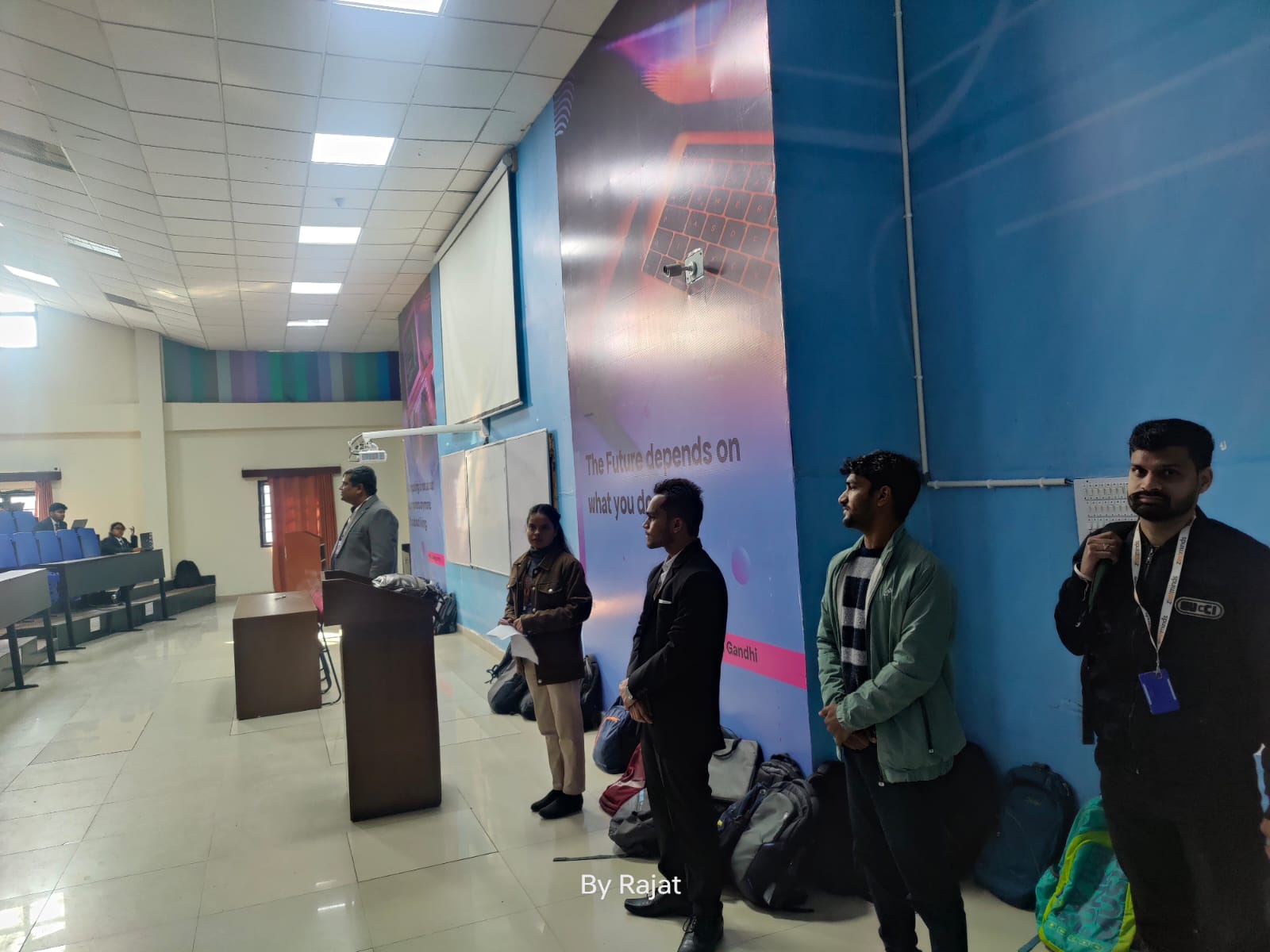 Zestminds campus visit for student career guidance session